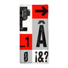 Type Block #1 - Snap Phone Case