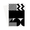 Geometric Shapes #1 - Greeting Card