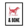 Dog & Bone - Fine Art Print