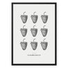 Strawberries #2 - Framed Canvas
