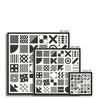 Geometric Pattern #4 - Framed Canvas