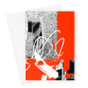 Red Street - Greeting Card
