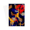 Swirls - Greeting Card