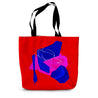 Blue Shapes - Canvas Tote Bag