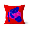 Blue Shapes - Cushion