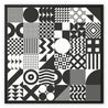 Geometric Pattern #1 - Framed Canvas