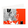 Red Street - Greeting Card