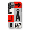Type Block #1 - Snap Phone Case