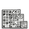 Geometric Pattern #4 - Framed Canvas