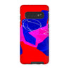 Blue Shapes - Tough Phone Case