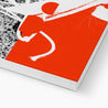Red Street - Canvas