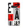 Type Block #1 - Snap Phone Case