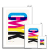 CMYK #1 - Fine Art Print - Framed & Mounted Print