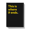 This is where it starts_ - Hardback Journal
