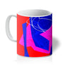 Blue Shapes - Mug