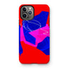 Blue Shapes - Tough Phone Case