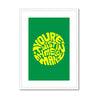 Step On | Happy Mondays | Lyrics Print | Music Print - Fine Art Print