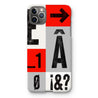 Type Block #1 - Snap Phone Case