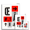 Type Block #2 - Fine Art Print | Framed & Mounted Print