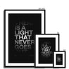 There Is a Light That Never Goes Out #2 | The Smiths | Lyrics Print | Music Print - Fine Art Print