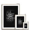 There Is a Light That Never Goes Out #2 | The Smiths | Lyrics Print | Music Print - Fine Art Print