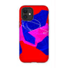 Blue Shapes - Tough Phone Case