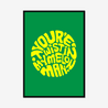 Step On | Happy Mondays | Lyrics Print | Music Print - Fine Art Print