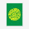Step On | Happy Mondays | Lyrics Print | Music Print - Fine Art Print