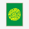 Step On | Happy Mondays | Lyrics Print | Music Print - Fine Art Print