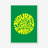 Step On | Happy Mondays | Lyrics Print | Music Print - Fine Art Print