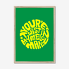 Step On | Happy Mondays | Lyrics Print | Music Print - Fine Art Print
