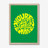 Step On | Happy Mondays | Lyrics Print | Music Print - Fine Art Print