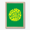 Step On | Happy Mondays | Lyrics Print | Music Print - Fine Art Print