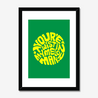 Step On | Happy Mondays | Lyrics Print | Music Print - Fine Art Print