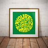 Step On | Happy Mondays | Lyrics Print | Music Print - Fine Art Print