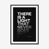 There Is a Light That Never Goes Out #1 | The Smiths | Lyrics Print | Music Print - Fine Art Print