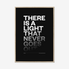 There Is a Light That Never Goes Out #1 | The Smiths | Lyrics Print | Music Print - Fine Art Print