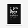 There Is a Light That Never Goes Out #1 | The Smiths | Lyrics Print | Music Print - Fine Art Print
