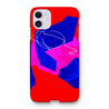 Blue Shapes - Snap Phone Case