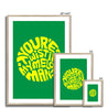 Step On | Happy Mondays | Lyrics Print | Music Print - Fine Art Print