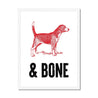 Dog & Bone - Fine Art Print
