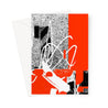 Red Street - Greeting Card