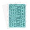 Abstract Pattern #1 - Greeting Card