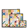 Geometric Pattern #2 - Framed Canvas