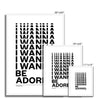 I Wanna Be Adored | The Stone Roses | Lyrics Print | Music Print - Fine Art Print