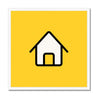 Home Icon Framed Print