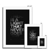 There Is a Light That Never Goes Out #2 | The Smiths | Lyrics Print | Music Print - Fine Art Print