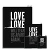 Love Will Tear Us Apart Framed Print
