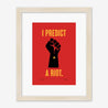 Fine art print, Giclée print, Art print, Framed poster, Poster, Handmade, 200 gsm paper, Typography, Music Lyrics, Music Print, Kaiser Chiefs, I Predict A Riot