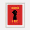Fine art print, Giclée print, Art print, Framed poster, Poster, Handmade, 200 gsm paper, Typography, Music Lyrics, Music Print, Kaiser Chiefs, I Predict A Riot